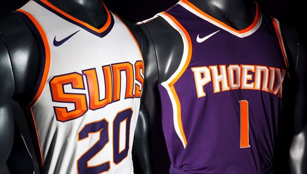 La maglia dei Phoenix Suns